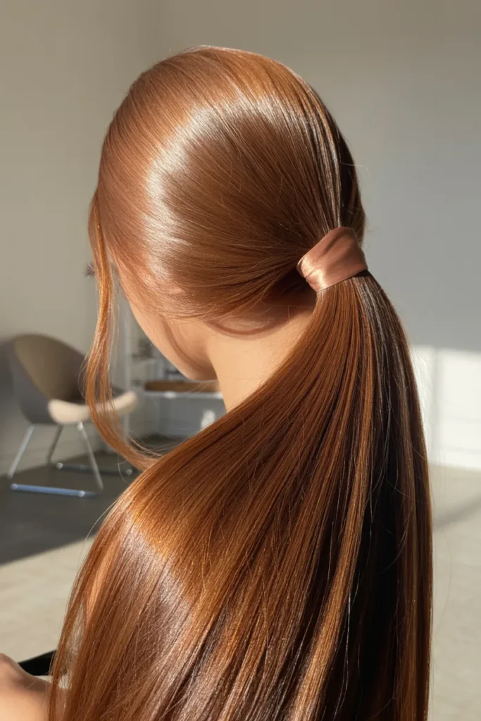 Sleek High Ponytail