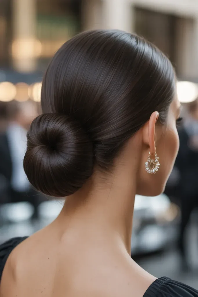 Sleek Low Bun