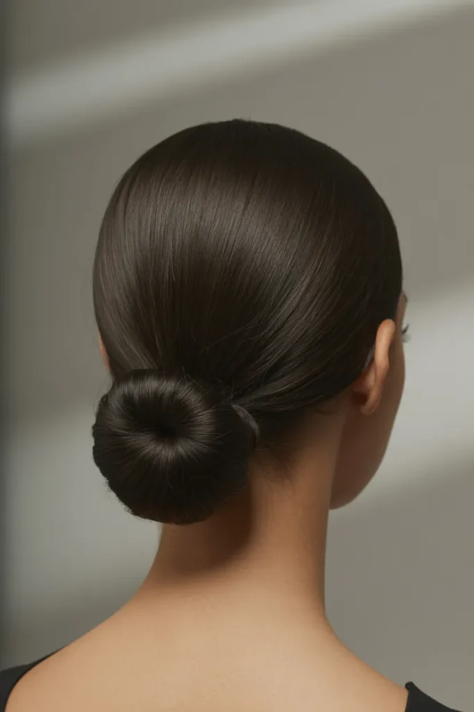 Sleek Low Bun