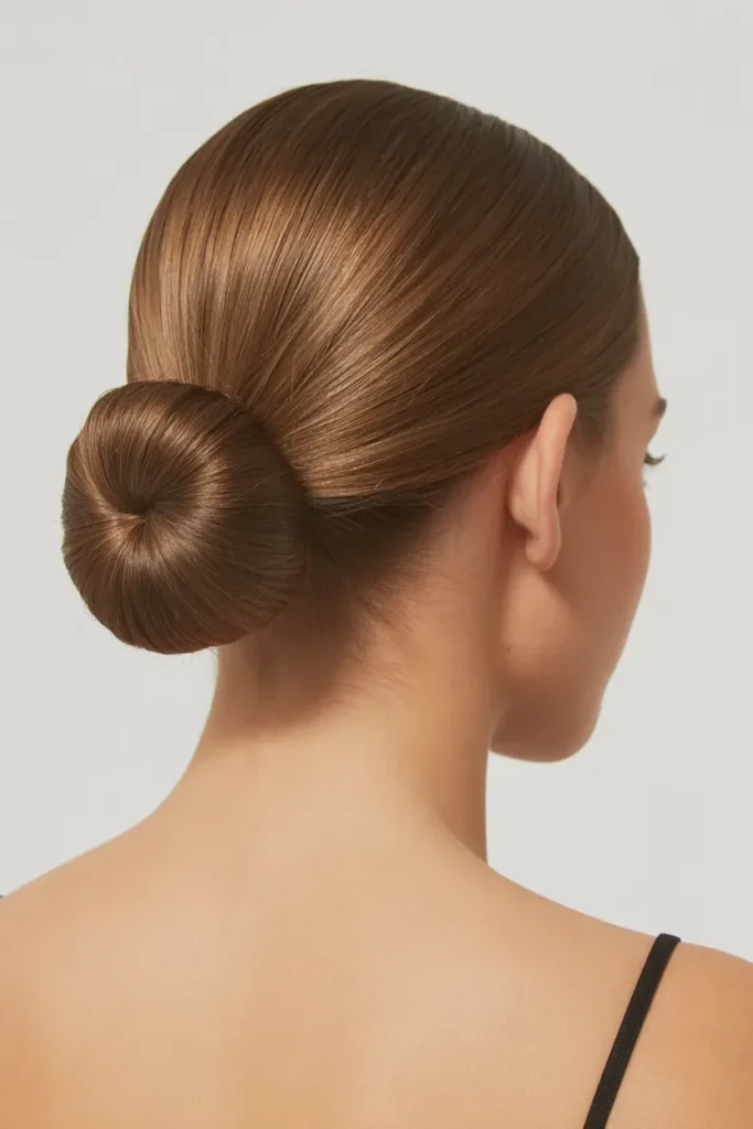 Slicked Back Bun