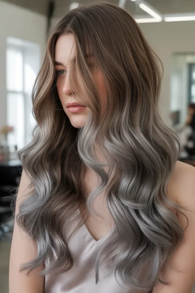 Smoky Ash Balayage