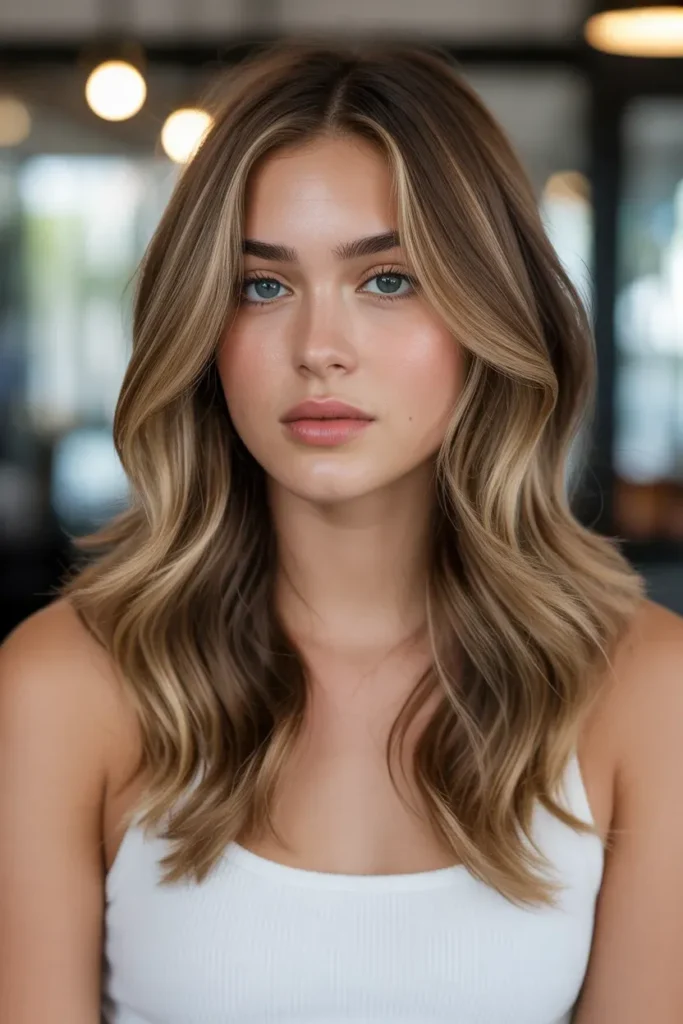 Soft Bronde Face Frame