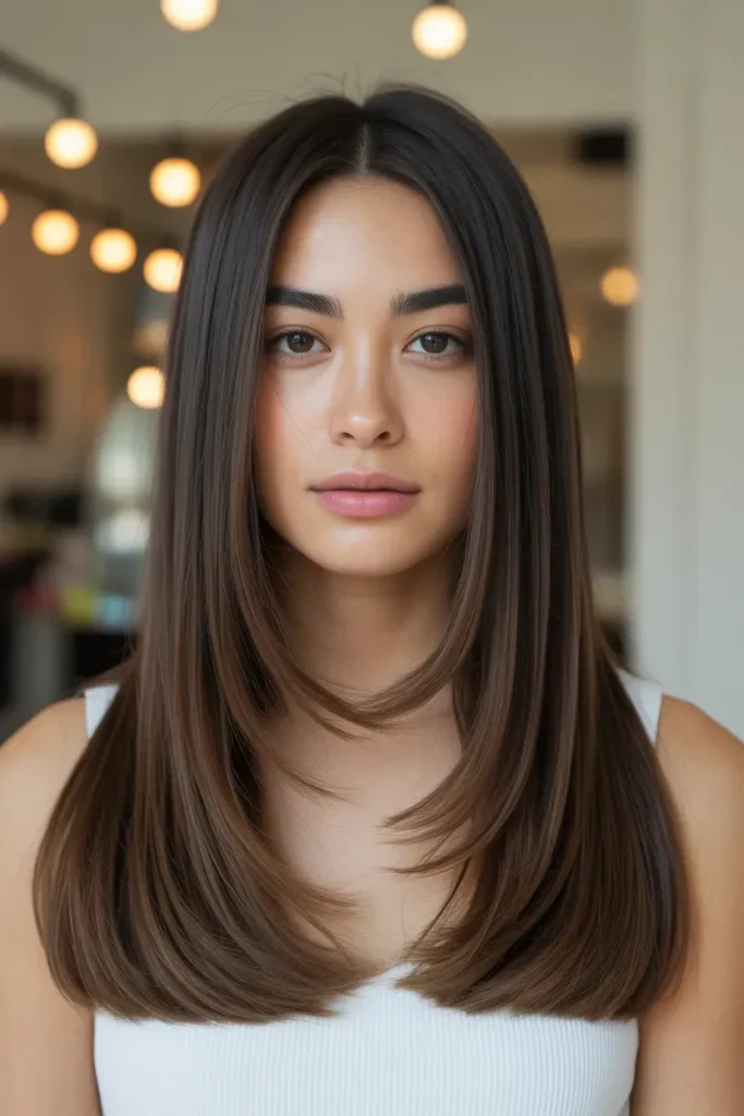 Straight Hair With Layers