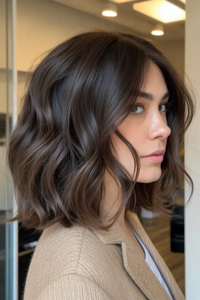 Textured Lob Cut