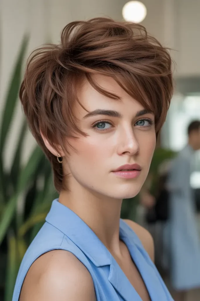 Textured Pixie Cut