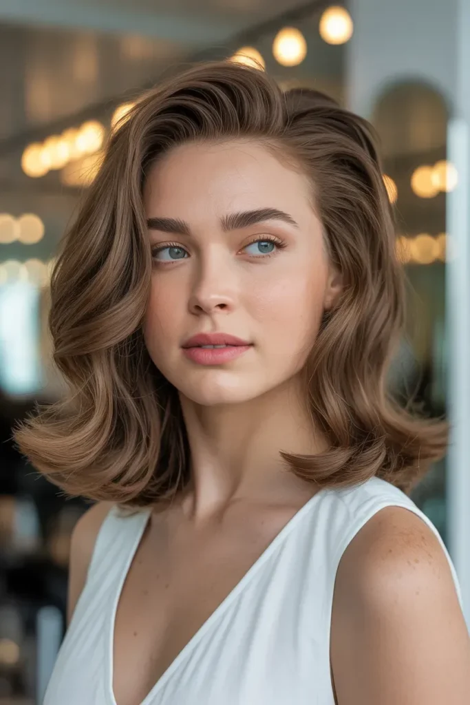 Voluminous Blowout Bob