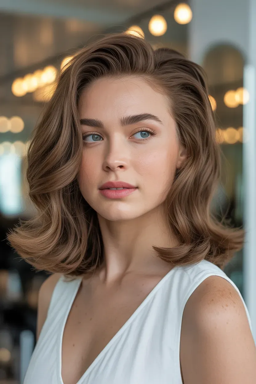Voluminous Blowout Bob