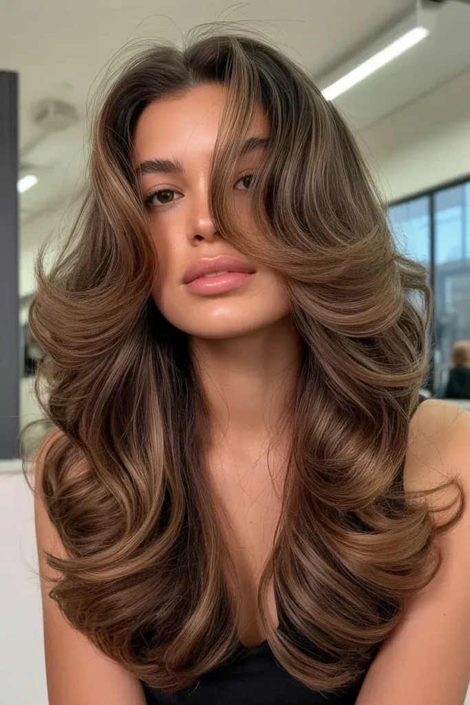 Voluminous Blowout Hair