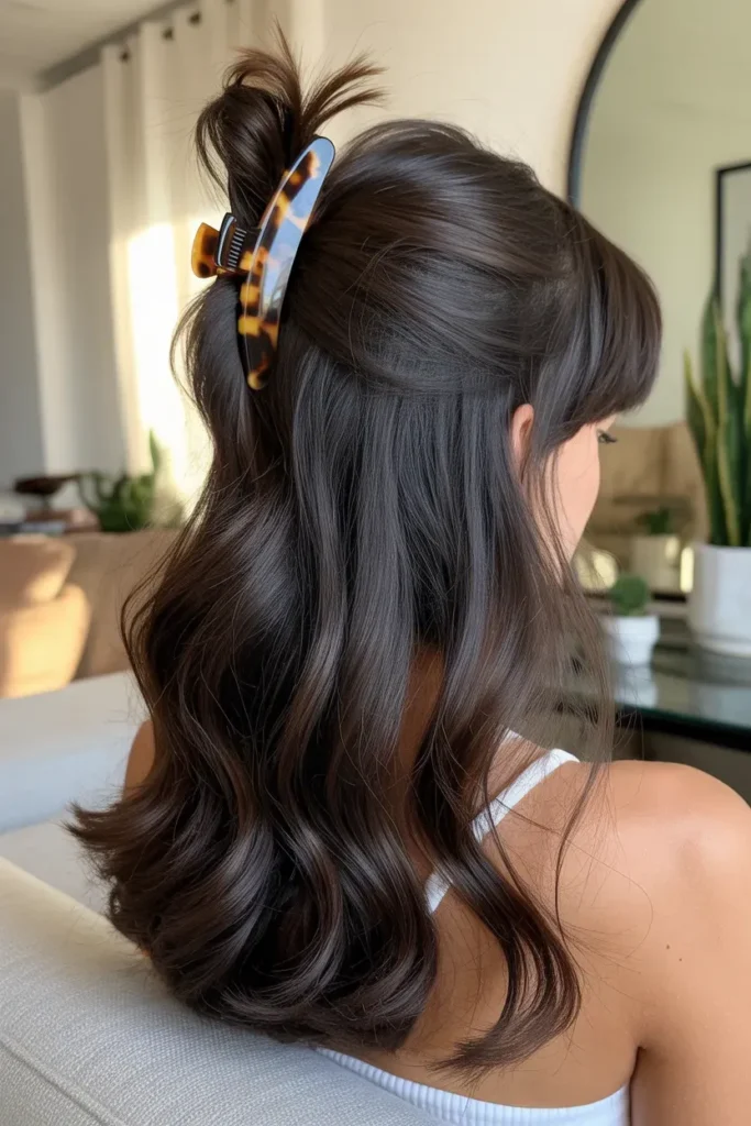 Voluminous Crown Clip