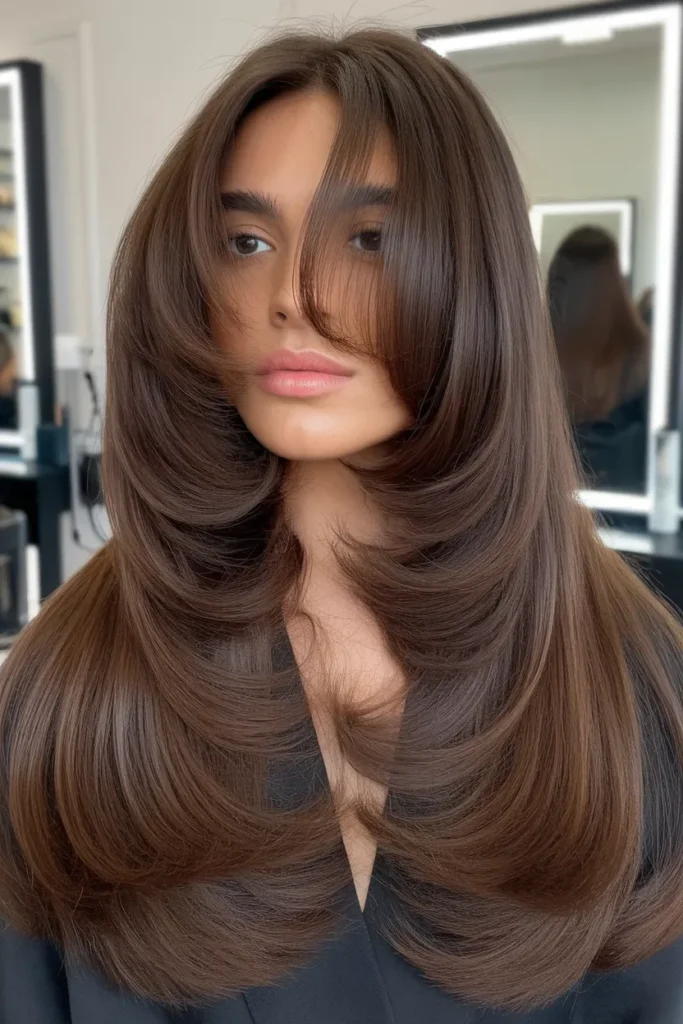 Voluminous Curtain Layers