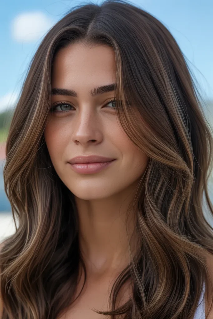 Dimensional Brunette Hair