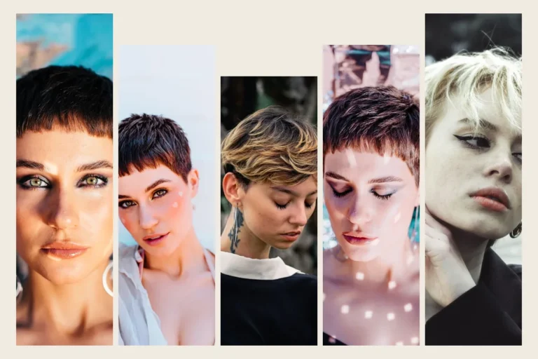 Short hairstyles for modern women, featured collage