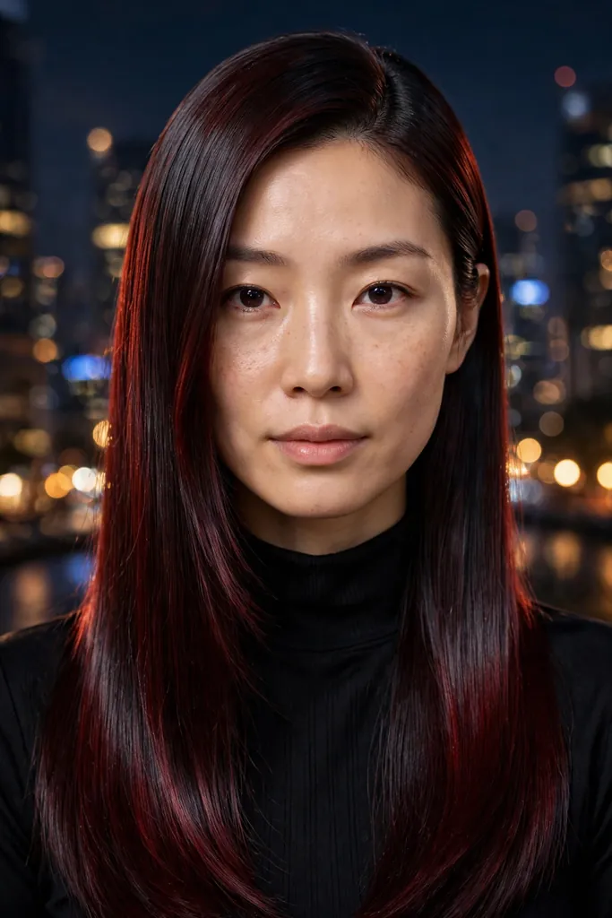 Black cherry brunette hair — dimensional brunette hair looks