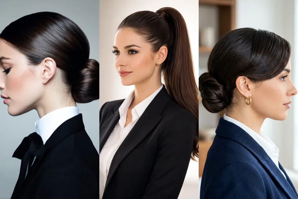 Modern office hairstyles for women, featured image